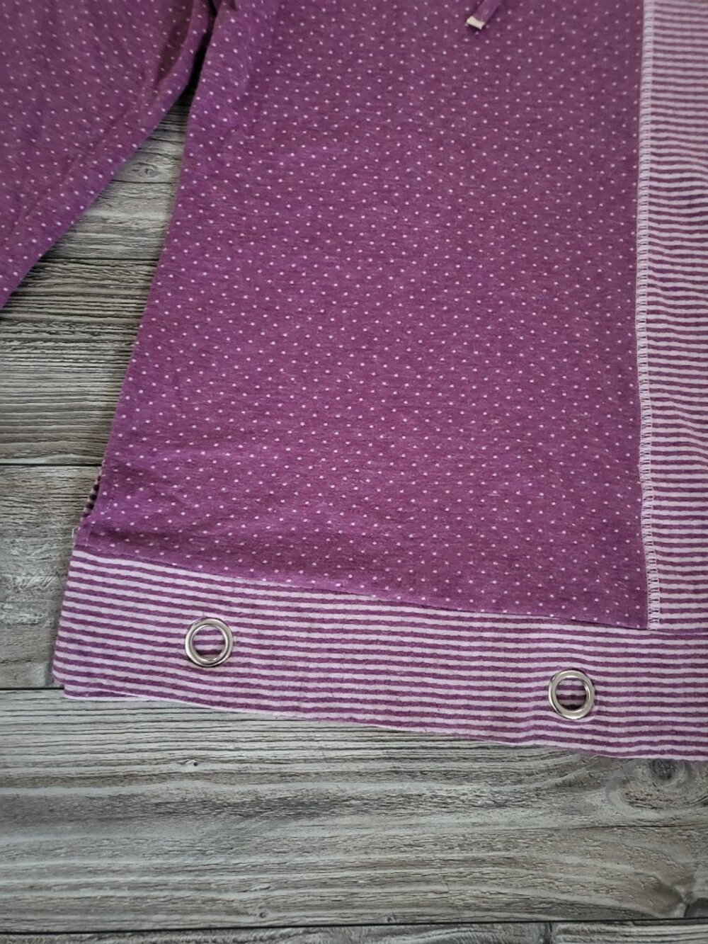 Plum Polka Dot Pullover M - Picture 9 of 12